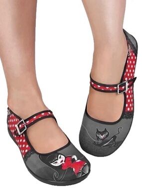 Hot Chocolate Design Chocolaticas Petunia Mary Jane Flats Size 36 US 6
